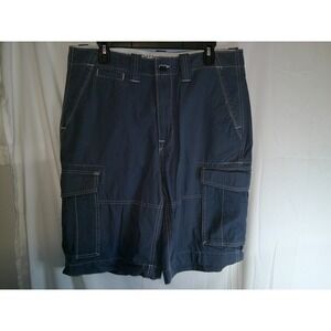 Nautica Jeans‎ Co. Cargo Shorts Casual Outdoor Everyday Blue 34W